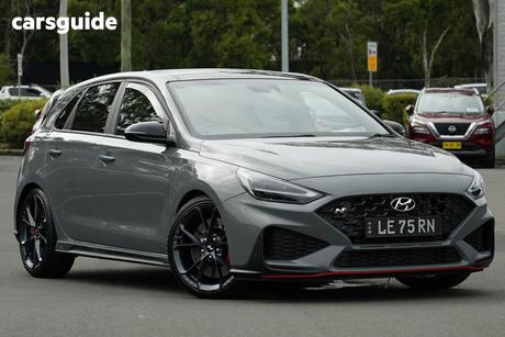 Grey 2021 Hyundai I30 Hatchback N Premium
