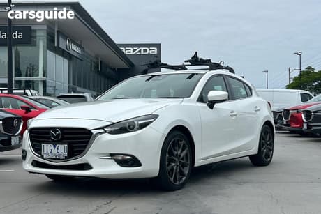 White 2016 Mazda 3 Hatchback Sp25 Astina