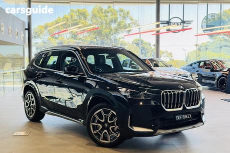 Black 2025 BMW X1 Wagon Sdrive18I