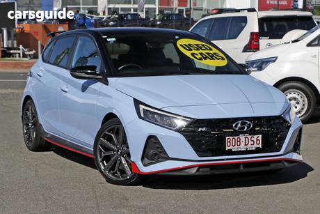 Blue 2021 Hyundai I20 Hatchback N
