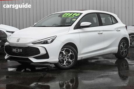 White 2025 MG MG3 Hatchback Essence Hybrid+