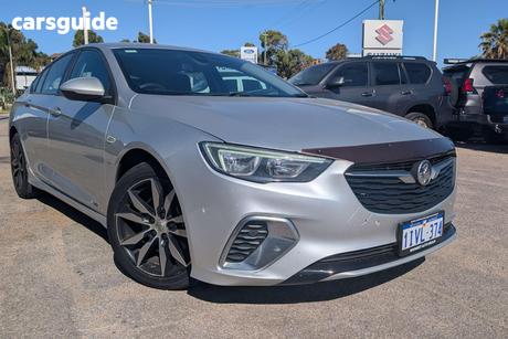 Silver 2018 Holden Commodore Liftback Rs