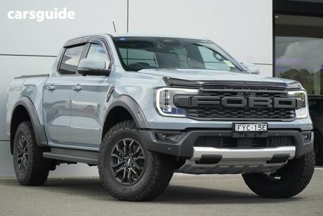 Grey 2025 Ford Ranger Double Cab Pick Up Raptor 3.0 (4X4)