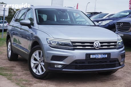 Silver 2019 Volkswagen Tiguan Wagon Allspace 110 Tsi Comfortline
