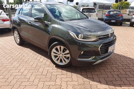 Grey 2017 Holden Trax Wagon Ltz