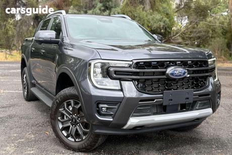 Grey 2025 Ford Ranger Double Cab Pick Up Wildtrak X 2.0 (4X4)