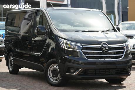 Black 2025 Renault Trafic Van L2 Lwb Premium