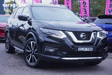 Black 2021 Nissan X-Trail Wagon Ti (4Wd)