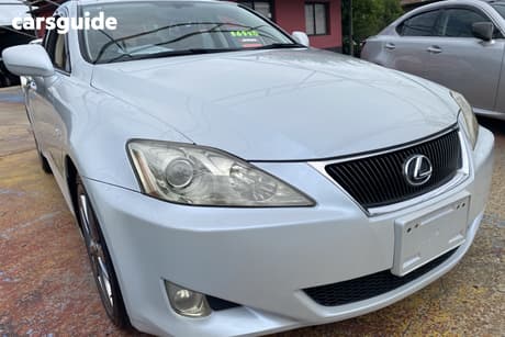 Silver 2008 Lexus IS350 Sedan