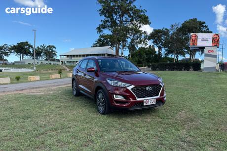 Red 2019 Hyundai Tucson Wagon Active X (Fwd)