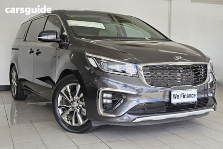 Grey 2019 Kia Carnival Wagon Platinum