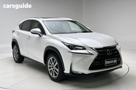 White 2017 Lexus NX200T Wagon Luxury (Awd)