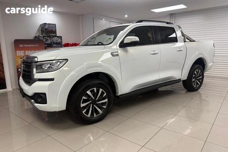 White 2025 GWM Cannon Dual Cab Utility Ultra (4X4)