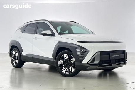 White 2023 Hyundai Kona Wagon Premium
