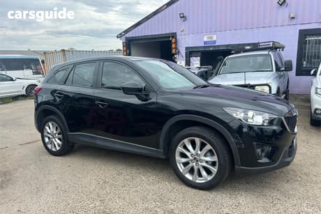 Black 2013 Mazda CX-5 Wagon Grand Tourer (4X4)