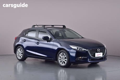 Blue 2018 Mazda 3 Hatchback Maxx Sport