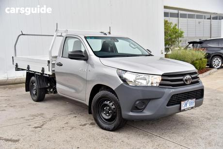 Silver 2020 Toyota Hilux Cab Chassis Workmate