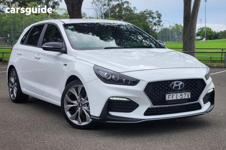 White 2023 Hyundai I30 Hatchback N Line