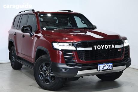 Red 2024 Toyota Landcruiser Wagon Lc300 Gr-S (4X4)