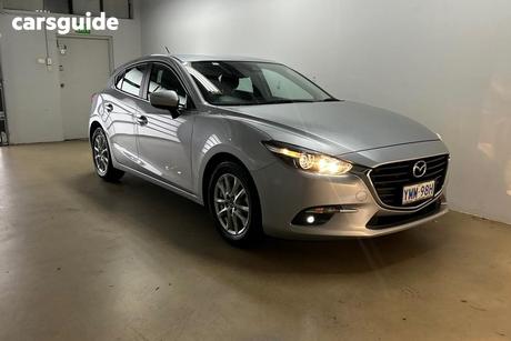 Silver 2017 Mazda 3 Hatchback Maxx