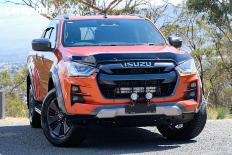 Orange 2022 Isuzu D-MAX Crew Cab Utility X-Terrain (4X4)