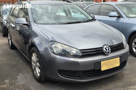 Grey 2011 Volkswagen Golf Wagon 90 Tsi Trendline