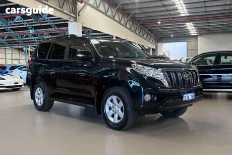 Black 2017 Toyota Landcruiser Prado Wagon Gxl (4X4)