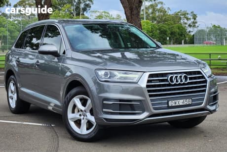 Grey 2016 Audi Q7 Wagon 3.0 Tdi Quattro (160Kw)