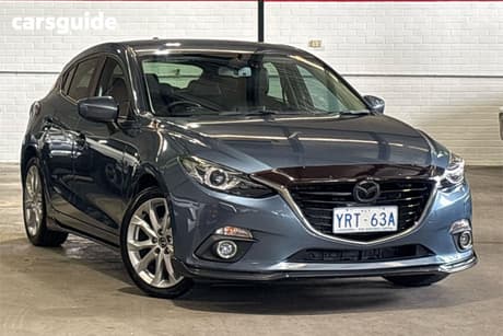 Blue 2013 Mazda 3 Hatchback Sp25 Gt