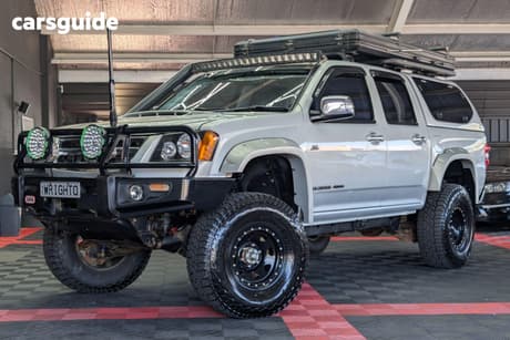 Silver 2011 Holden Colorado Crew Cab Pickup Lt-R (4X4)