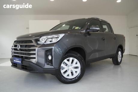 Grey 2025 KGM Ssangyong Musso Crew Cab Pickup Elx