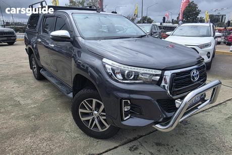 Grey 2018 Toyota Hilux Double Cab Pick Up Sr5 (4X4)
