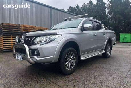 Silver 2018 Mitsubishi Triton Dual Cab Utility Glx (4X4)