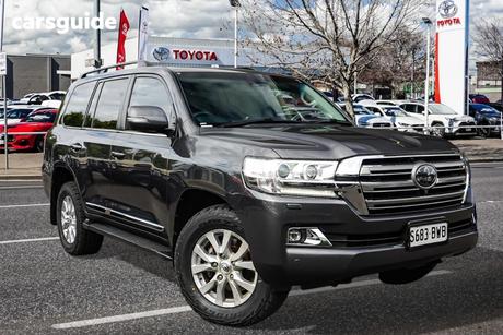Grey 2018 Toyota Landcruiser Wagon Sahara (4X4)