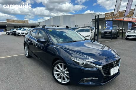 Blue 2017 Mazda 3 Hatchback Sp25 Gt