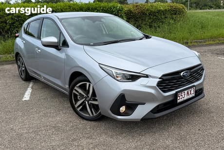 Silver 2025 Subaru Impreza Hatchback 2.0L (Awd)