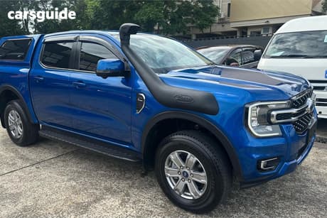 Blue 2023 Ford Ranger Double Cab Pick Up Xlt 2.0 (4X4)