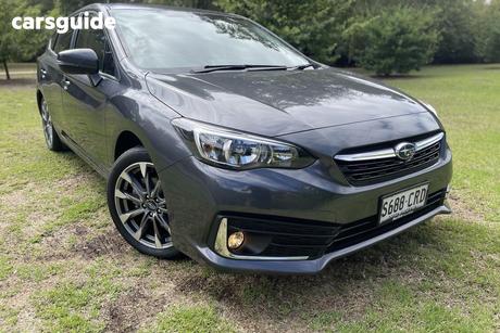 Grey 2022 Subaru Impreza Hatchback 2.0I Premium (Awd)