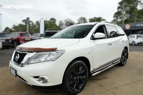 White 2015 Nissan Pathfinder Wagon Ti N-Trek (4X4)