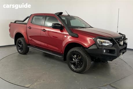 Red 2025 Isuzu D-MAX Crew Cab Utility X-Rider (4X4)