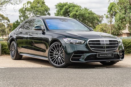 Green 2025 Mercedes-Benz S580 Saloon L 4Matic