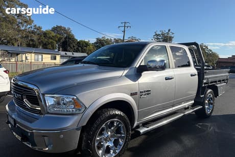 Silver 2020 RAM 1500 Crew Cab Utility Laramie (4X4)