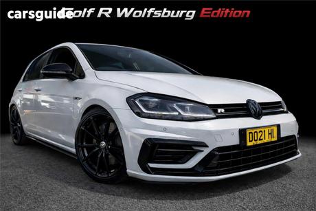 White 2017 Volkswagen Golf Hatchback R Wolfsburg Edition