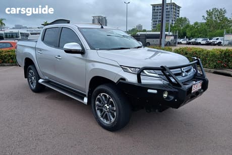 Silver 2022 Mitsubishi Triton Double Cab Pick Up Gls (4X4)