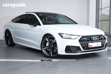 White 2023 Audi A7 Sportback 55 Tfsi Quattro Mhev