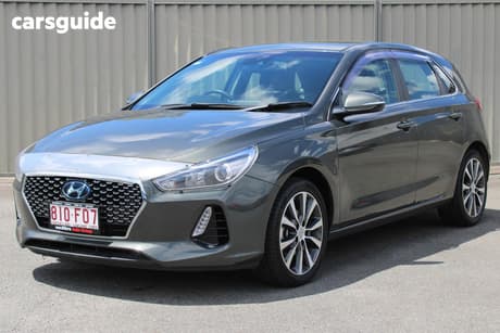 Grey 2020 Hyundai I30 Hatchback Elite