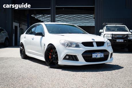 White 2014 HSV Clubsport Sedan GEN-F R