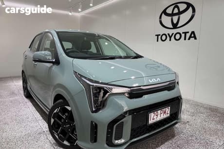 Green 2024 Kia Picanto Hatchback Gt Line (Pe2)