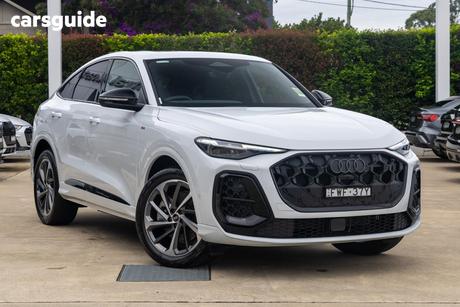 White 2025 Audi Q5 Sportback Tdi Quattro Sport 150Kw
