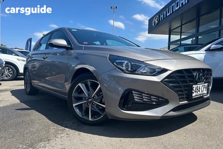 Silver 2022 Hyundai I30 Hatchback Active